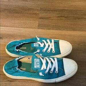 Converse Women’s Aqua Blue Sneakers